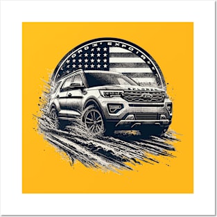 Ford Explorer Posters and Art